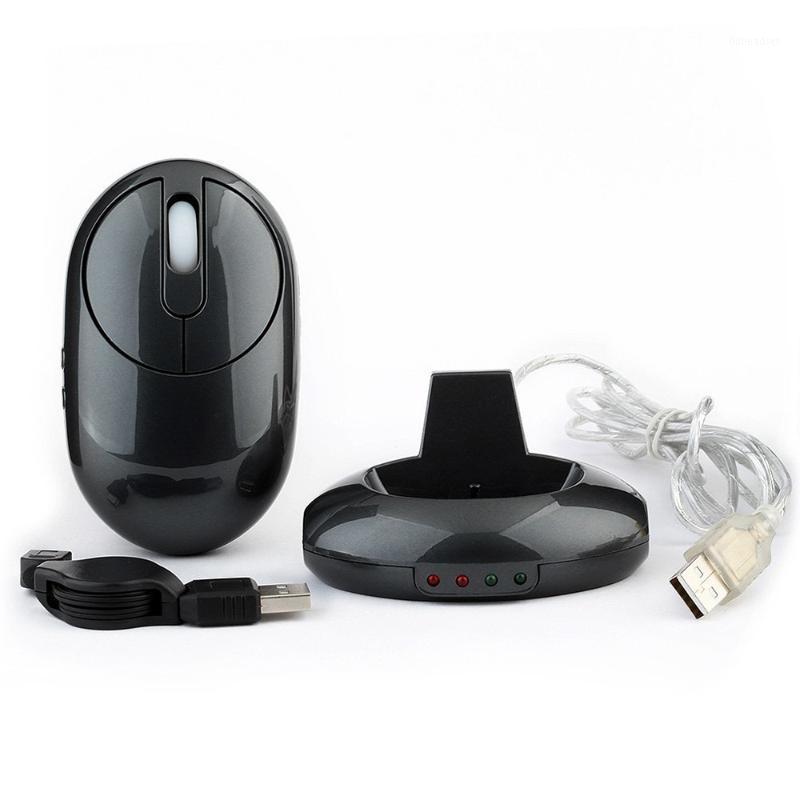 

2.4G Wireless Rechargeable Mouse Optical 6D Gaming Mouse with 4 Ports USB Hub Charging Dock 1200DPI Wireless1