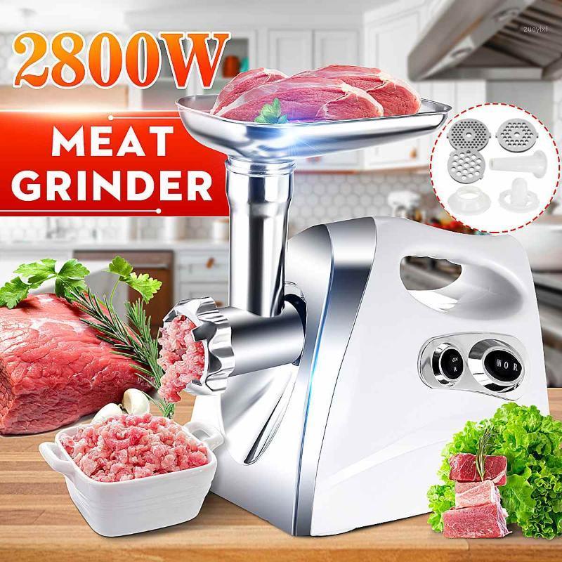 

2800W Electric Meat Grinder Stainless Steel Electric Chopper Sausage Maker Household Processor Slicer Meat Mincer Sonifer1