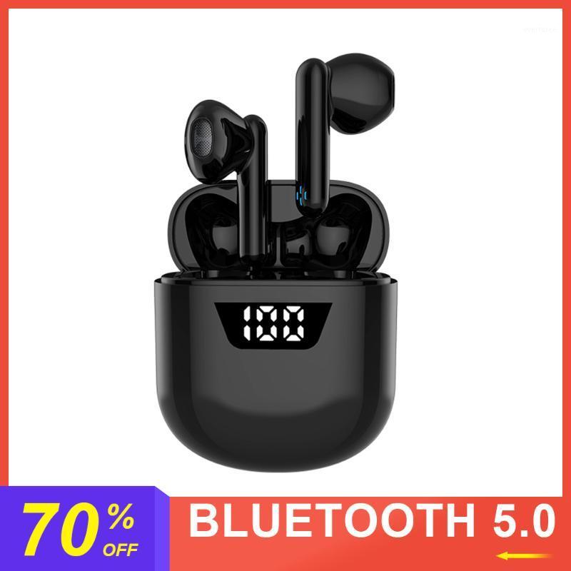 

TWS Mini V5.0 Bluetooth Earphones True Wireless Headphone 3D Stereo Sound Earbuds Dual Microphone Headsets With Charging Bbox1, White