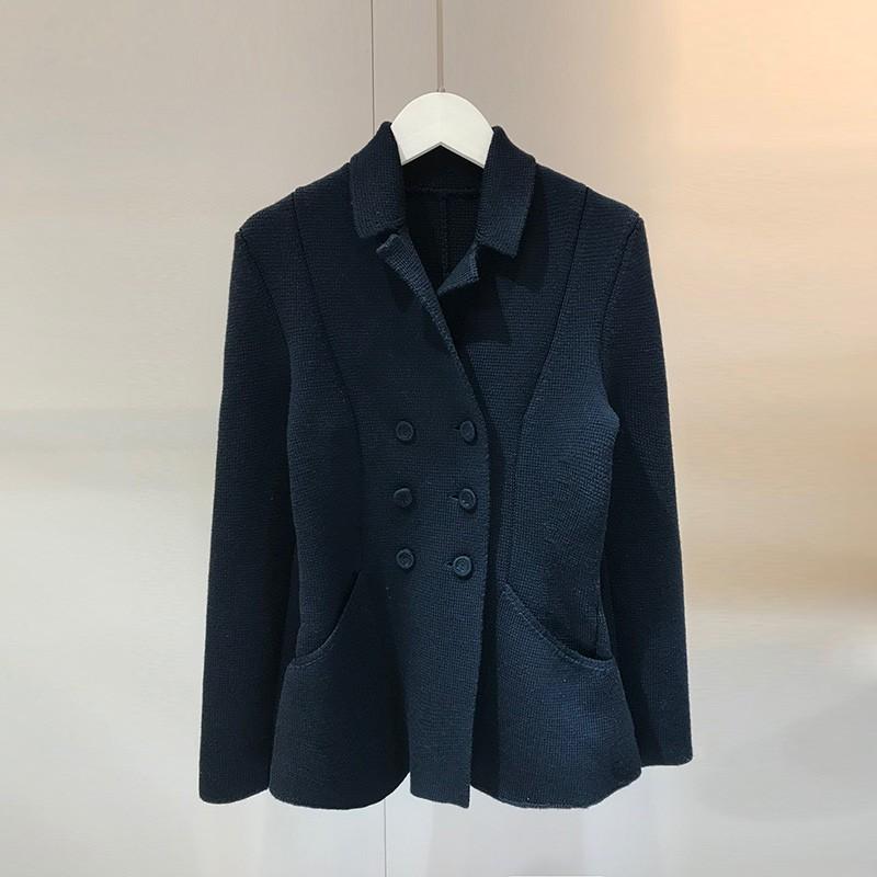

Womens Top Quality Wool Blazers 2020 Autumn Newest Italy Fashion Designer Wear Elegant Long Sleeve Women Clothes, Wool blazer