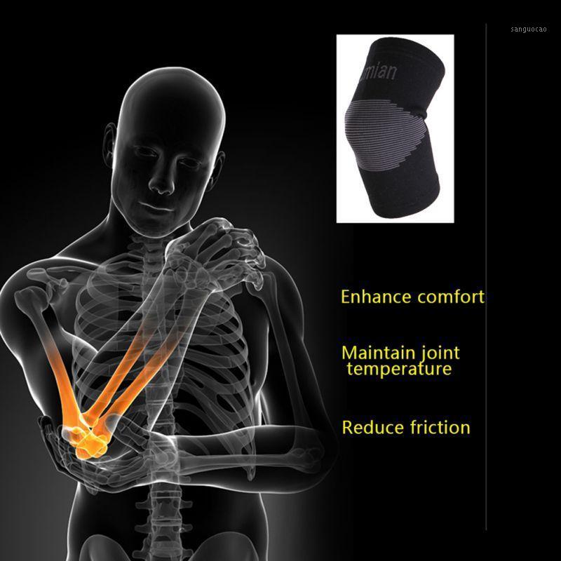 

Arm Cover Protector 1pc Elbow Support Pad Women Men Elastic Braided Warmer Outdoor Fitness Support Elbow Sleeve Brace Guard Pad1, Black