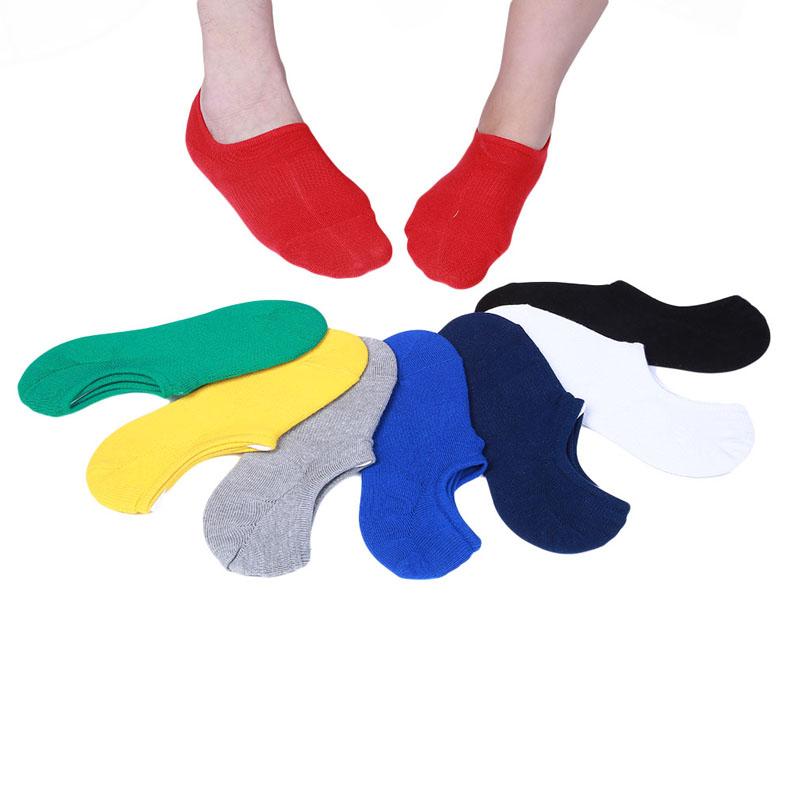 

Summer Men Socks Breathable Antiskid Silicones Boat Socks Men Women Short Ankle For Size 38-44, Gray