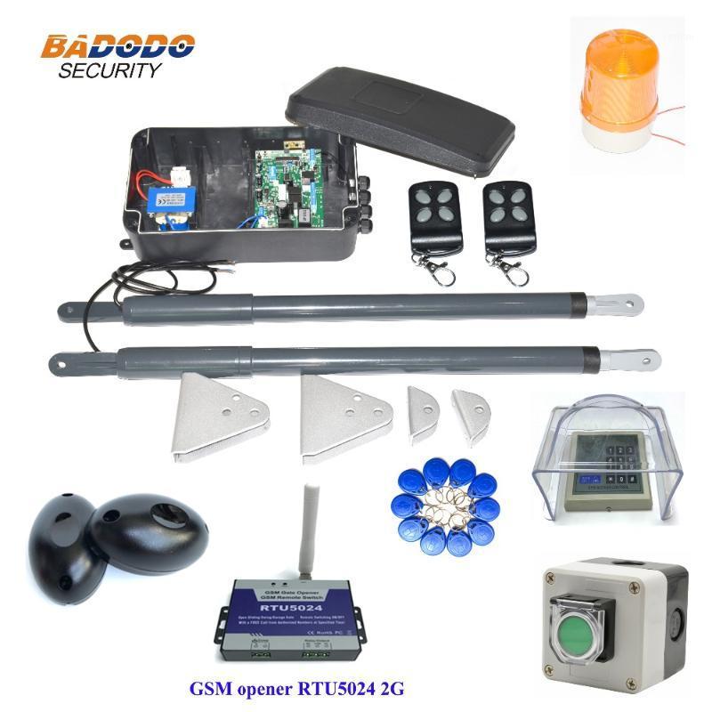 

AC220V 2x 200KG force waterproof automatic Dual Arm swing Gate door Opener Operator Motor drive For home door access control1