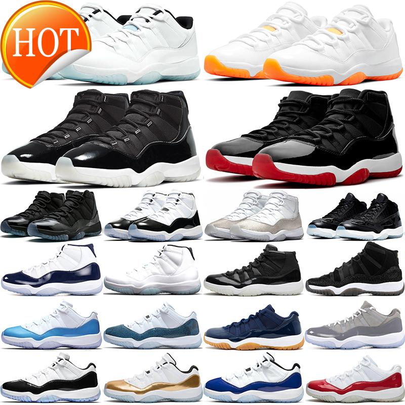 

Jumpman 11s 11 Basketball Shoes Legend Blue Jubilee 25th Concord Gamma Bred Cap And Gown Win Like 96 Navy Gum Ie Black Cement Trainers Mens