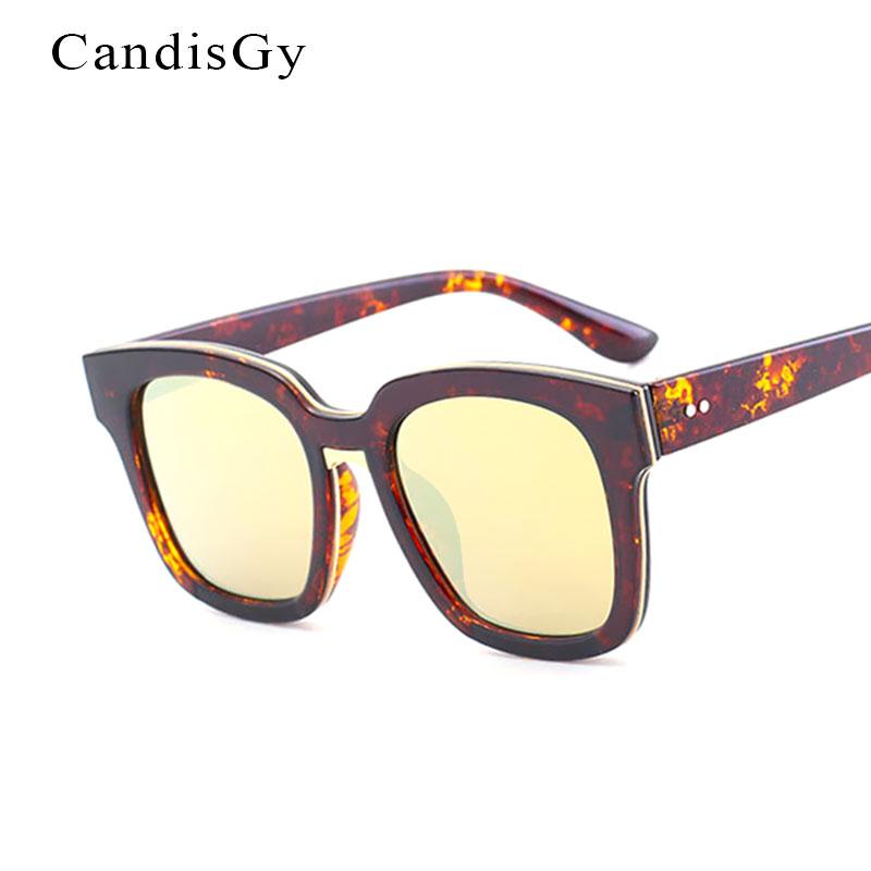 

New Fashion Men Square Sunglasses Korea oculo de sol Shades Summer style Trend Camouflage Acetate Sun Glasses Male Female