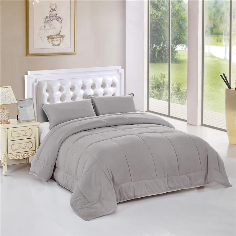 

Down Velvet Quilt Thickened Warm Hotel Quilt Winter  Size Blanket Cover, White