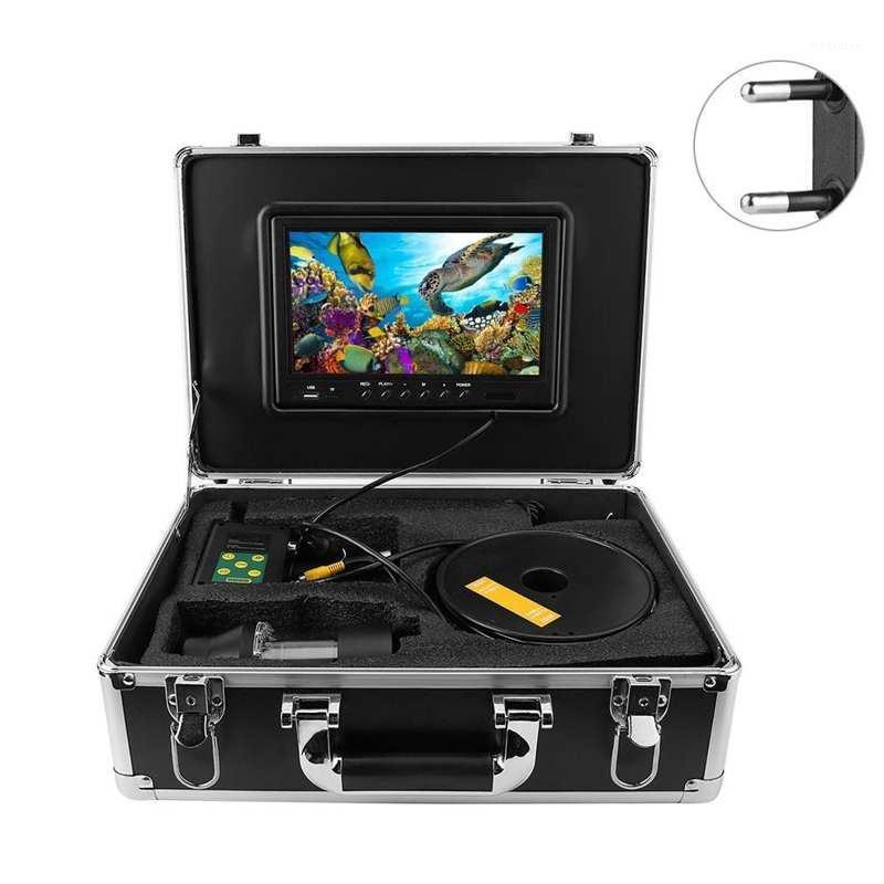 

Underwater camera 100m 7 inch LCD underwater fishing camera DVR system 360 ° rotary fish finder and microphone remote control1