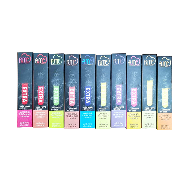 

Fume Extra 1500Puffs cigarettes Disposable Vape Pen Kit 850mAh Battery 5ml Pods Cartridges Vapors Device e Cigs Vaporizers vs Air Bar Lux