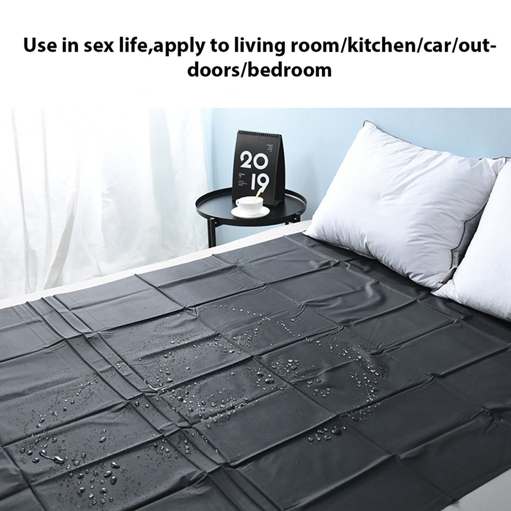 

Waterproof S-ex Adult Rubber Wet Sheet Bed Cosplay Sleep Cover W11448
