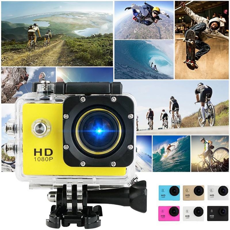 

5pcs SJ4000 480p 30FPS Action Camera Full HD Allwinner 4K WIFI 2.0" Screen Mini Helmet 30m Waterproof Sports DV Camera XU-SJ4