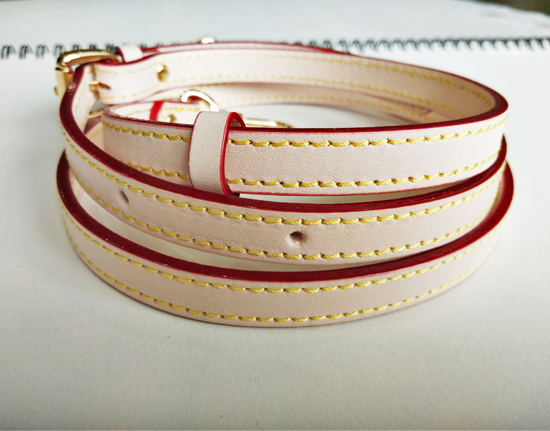 

0.35"/0.47"/0.6"/ 0.7" Real Vachetta leather crossbody strap replacement bag strap Luxury 41.3"-48" adjustable