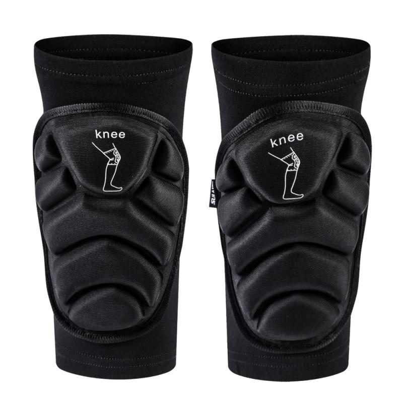 

2PCS Thickened Motocross Racing Knee Pads Outdoor Riding Knee Protector Skiing Skateboard Extreme Sports Protective Gear, As pic