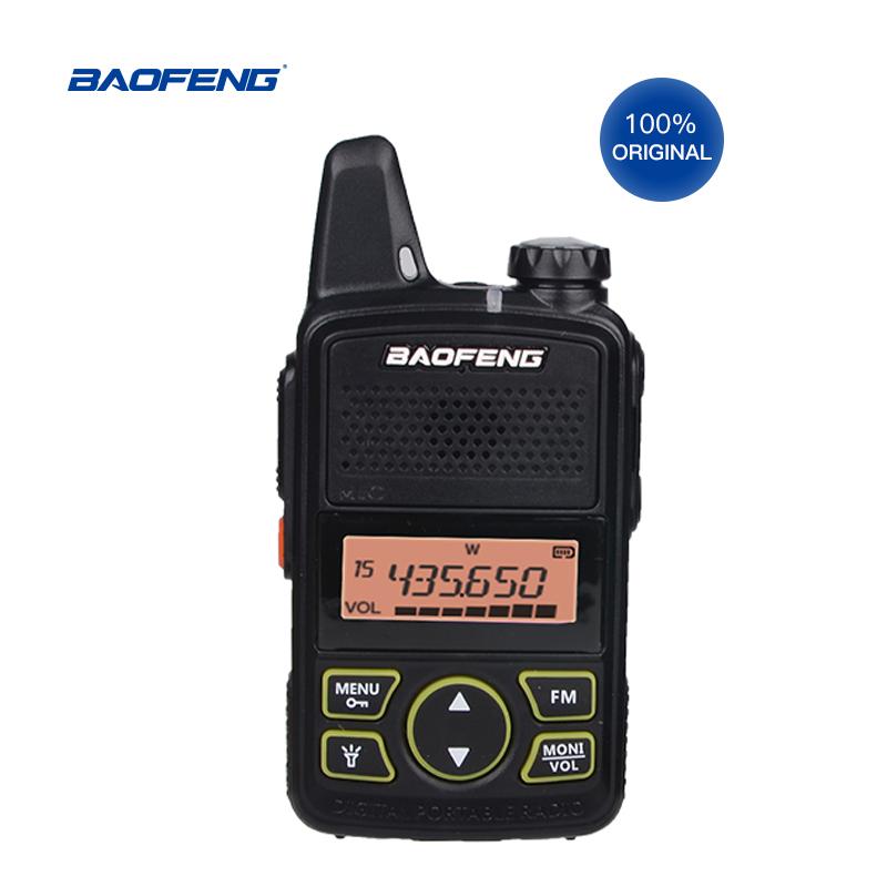 

3PCS BAOFENG T1 MINI Two Way Radio BF-T1 Walkie Talkie UHF 400-470mhz 20CH Portable Ham FM CB Radio Handheld Transceiver