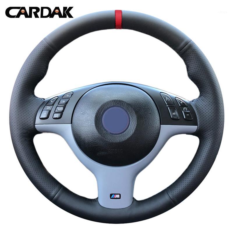

CARDAK Auto Braid Black Artificial Leather Car Steering Wheel Cover for 330i 540i 525i 530i 330Ci E46 M3 E39 2001-20141