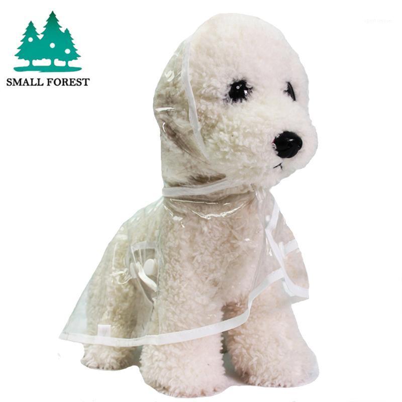 

Small Forest -XL Waterproof Transparent Raincoats Dog Raincoat Spring Summer Rain Coats Dog Light Clothes Pet Accessories1, White