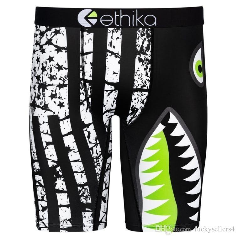 

Ethika Men Boxers Designer Men Pants Print Underwear Sports Hip Hop Rock Popular Shorts Fashion Quick Dry Panties Wholesale Hot Sell3434, Multi