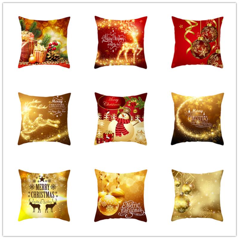 

Merry Christmas Pillow Case Christmas Ornaments Navidad Decoration For Home Happy New Year 2021 Xmas 2020