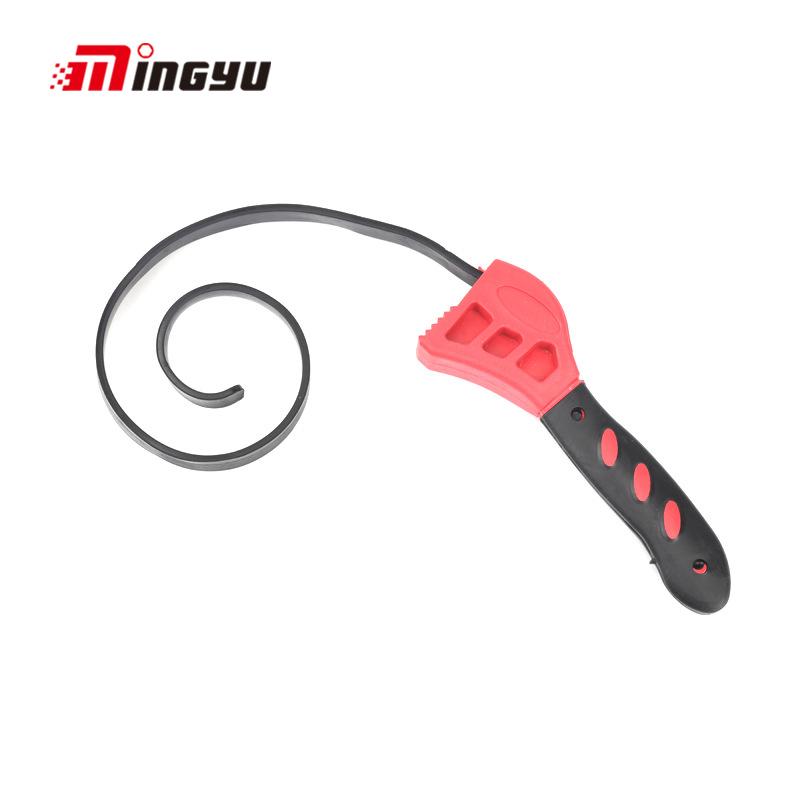 

21cm-50cm Multitool Universal Wrench Black Red Rubber Strap Adjustable Spanner Any Shape Opener Multifunction Home Repair Tools