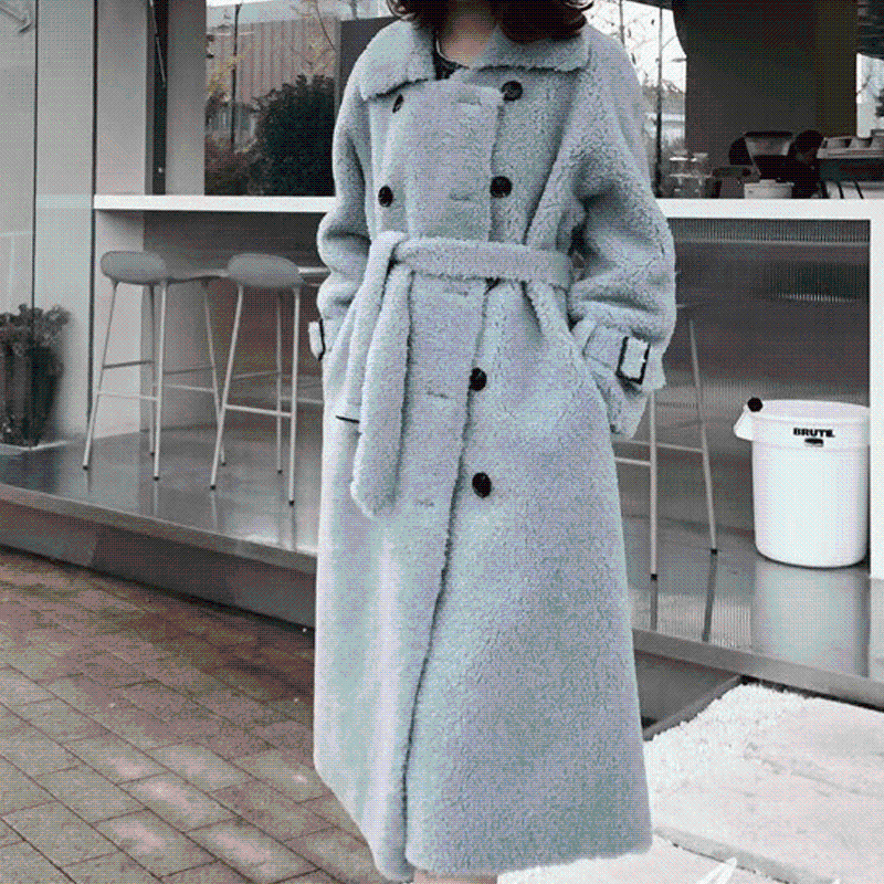 

Womens Coats 2021 Women Work Solid Vintage Winter Office Long Sleeve Button Woolen Jacket Coat Feminine Coat, Beige