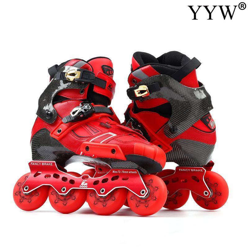 Bont Roller Skates Girls Women Suede Boot with Led Light Up Wheels Men Boys Indoor and Outdoor Roller Skates Youth