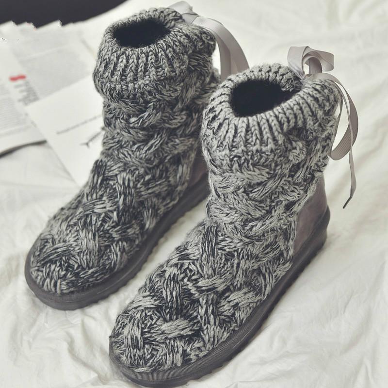 

2020 DropShipping Women's Embroidered Boots Shoes Winter Warm Home Cotton-padded Shoes Winter Soft Bottom Indoor Plush Boots796, Black