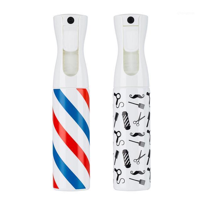 

2Pcs 300Ml Hairdressing Water Spray Empty Bottle Refillable Mist Bottle Salon Barber Hair Tools Water Sprayer Care Tools - Red B1