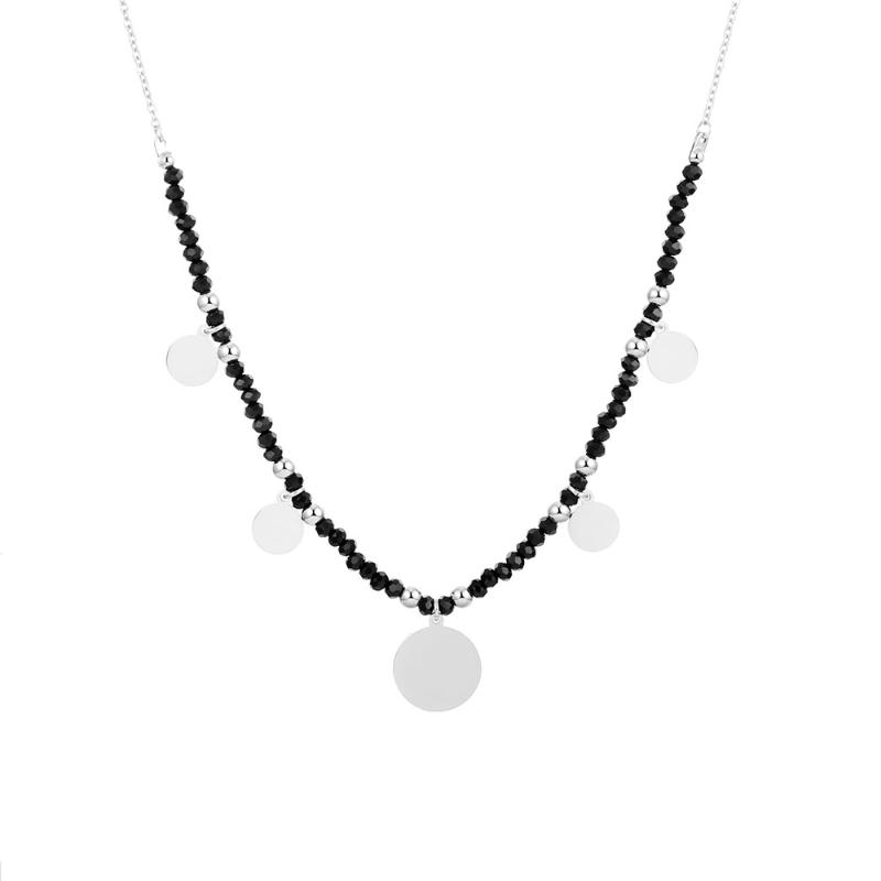 

Fashion Beads Chain Stainless Steel Round Chokers Necklaces for Women Statement Jewelry Accessories Dropshipping