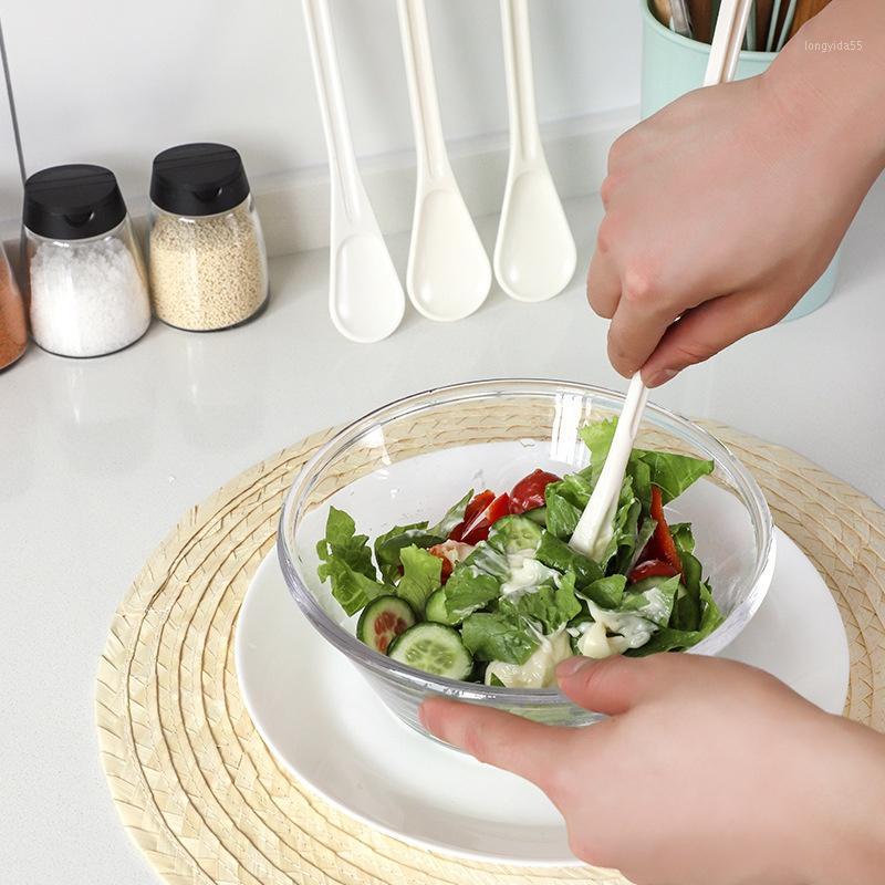 

Salad Stirring Spoon Cream Stirring Spoon Milk Shop Special Long And Long Spoons1