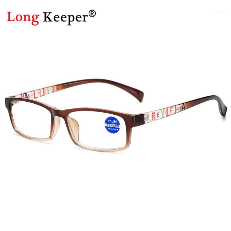 

Reading Glasses Unisex Women Men Optical Computer Glasses Ultralight Square Presbyopia Letter Eyewear Reader + 1.0 1.5 2.0 2.51