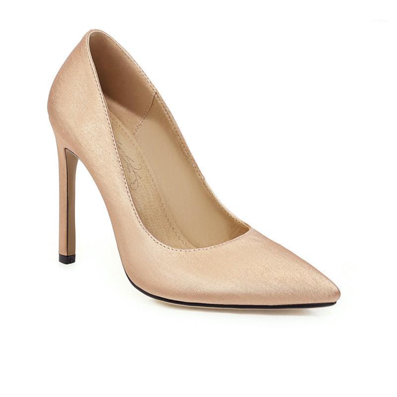 

Oversized Pointy simple high heels ladies high heels women shoes woman pumps1, Black