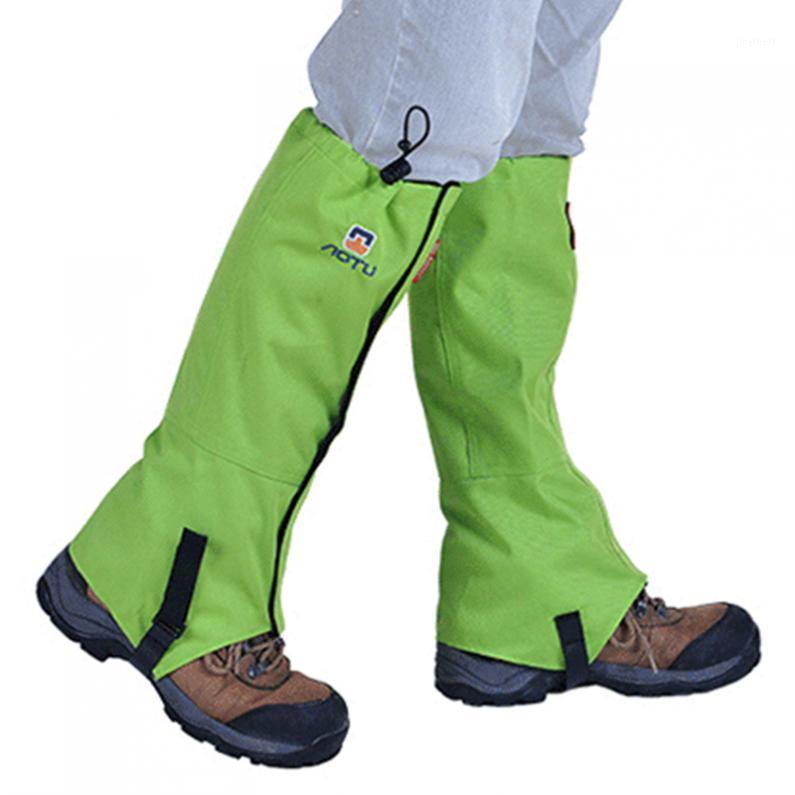 

1 Pair Outdoor Snow Kneepad Skiing Gaiters Hiking Leg Protection Guard Sport Safety Waterproof Sking Shoes Gaiters1, Red