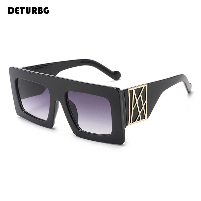 

Sunglasses Vintage Leopard Print Square Women Gradient Retro Big Sun Glasses Shades UV400 2021 Brand Designer SG023