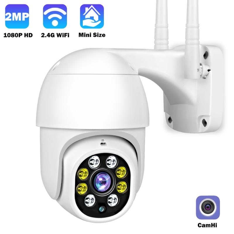 

WIFI IP Camera 1080P mini PTZ Speed Dome CCTV Camera Outdoor Home Security Smart Surveillance Monitor Onvif Camhi IR 30m