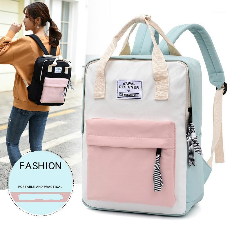 

Fashion & Casual Travel Backpack Oxford Cloth Multifunctional Middle Mummy Maternity Diaper Bag Large Nursing Travel Backpack1, Black