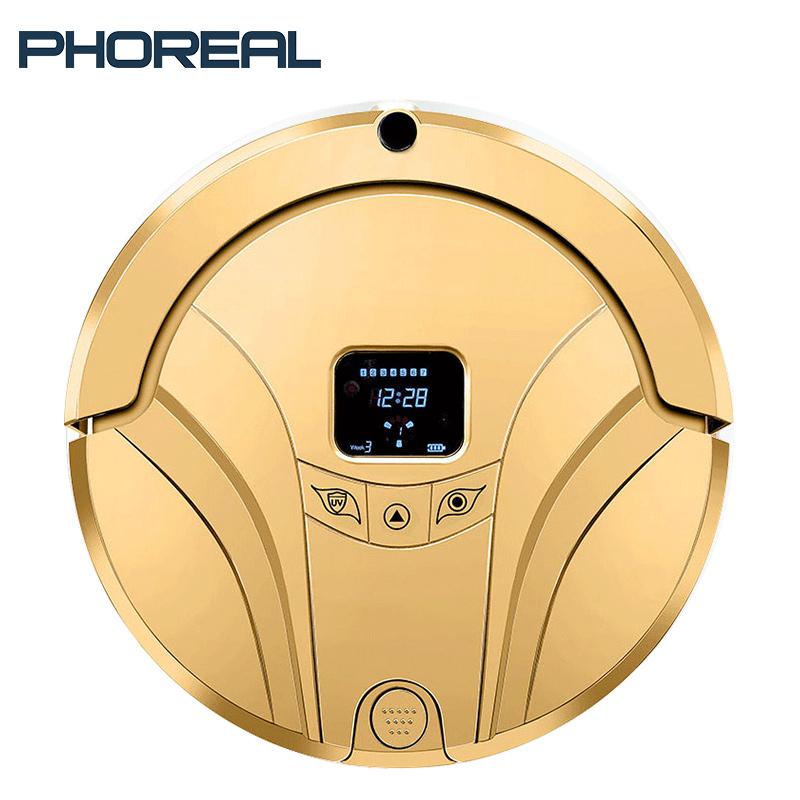 

PhoReal FR Robot Vacuum Cleaner For Home wifi Robot Cleaner Auto Rechargeable Vacuum Wet Dry