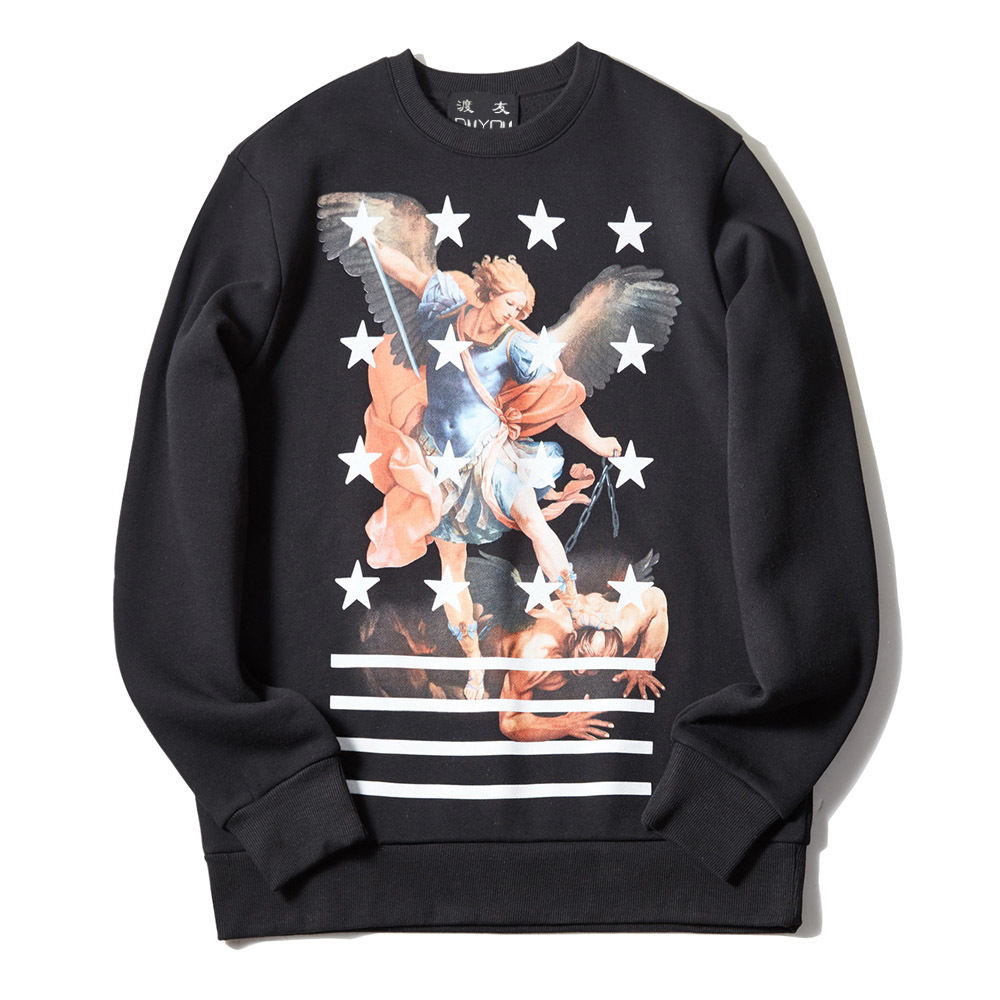 

Men Luxury Designer Fleece Hooded Sweatshirts Hip Hop Casual Hoodies Streetwear Fashion Hoodie Dy8903 Rofu, Black