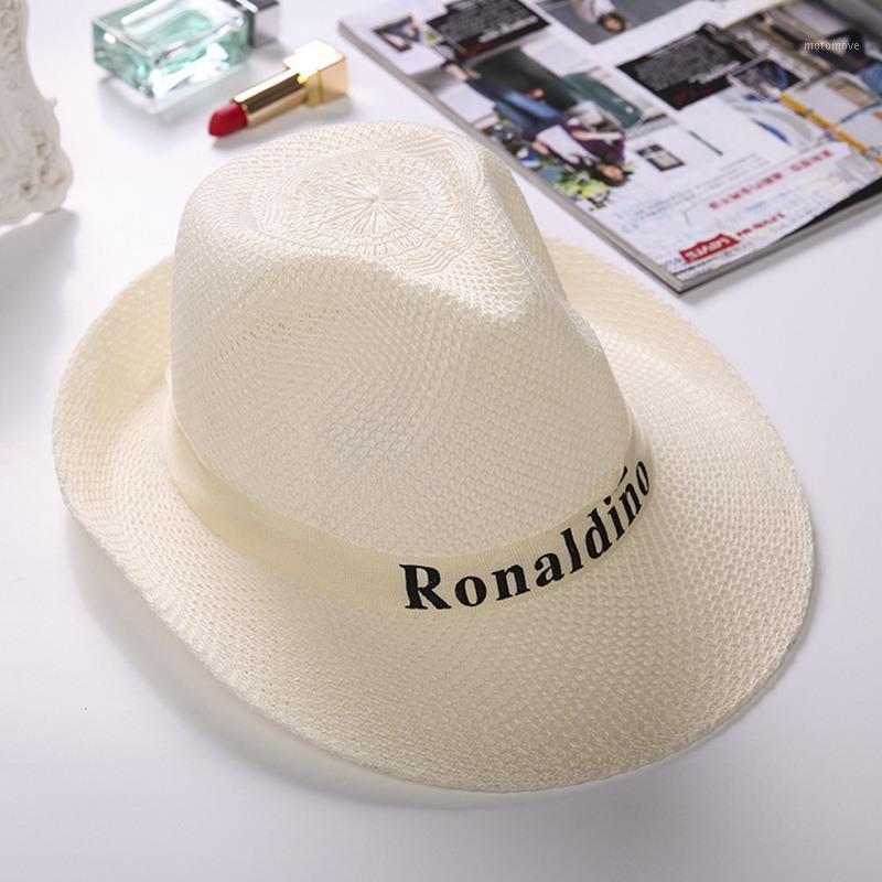 

Fashion Classic Hats For Men And Women Travel Beach Hats Jazz Cap Couple Straw Weft Knitting Sun hat1, As picture shows