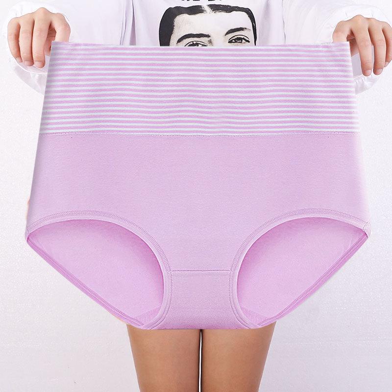 

of tall waist cotton fat mm female underwear belly in big yards pants postpartum 95% cotton triangle ladies underwear, See chart