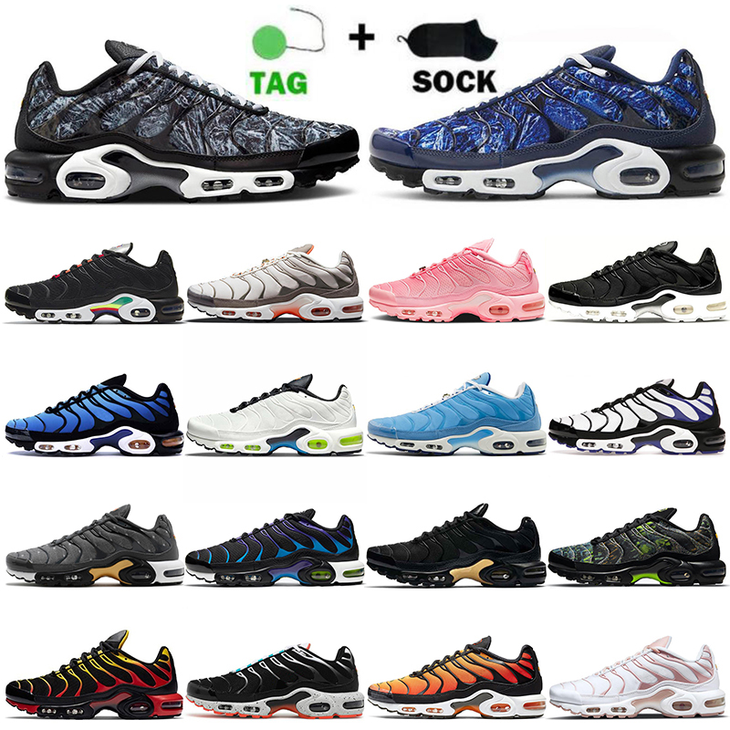 

2022 wholesale plus tn men women running shoes airsmaxs University Blue Sunset Triple Black White Aqua Silver Wolf Grey First Use designer sneakers sports trainers, A#2 olive reflective 40-46