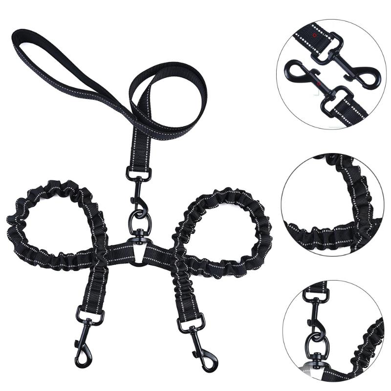 

Nylon Leash Pet Walking Leading Durable Harness Soft Multifunctional Elastic Safety