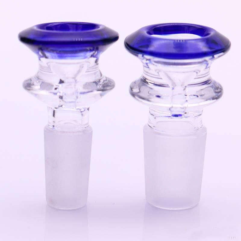 

Hookahs 14mm Glass Bowl Color Mix Bong Male Piece For Water Pipe Dab Rig Smoking