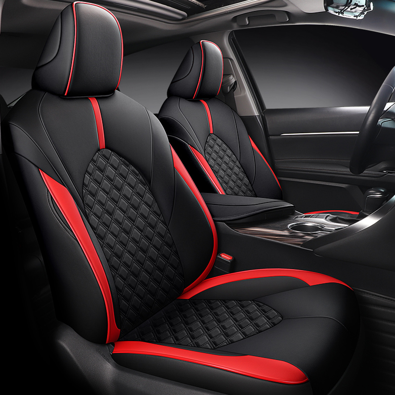 

Original Custom 3D PU Leather Car Seat Cover For Toyota Camry 2018 2019 2020 2021 Years, UniversalAll Seasons 1sets Accessories