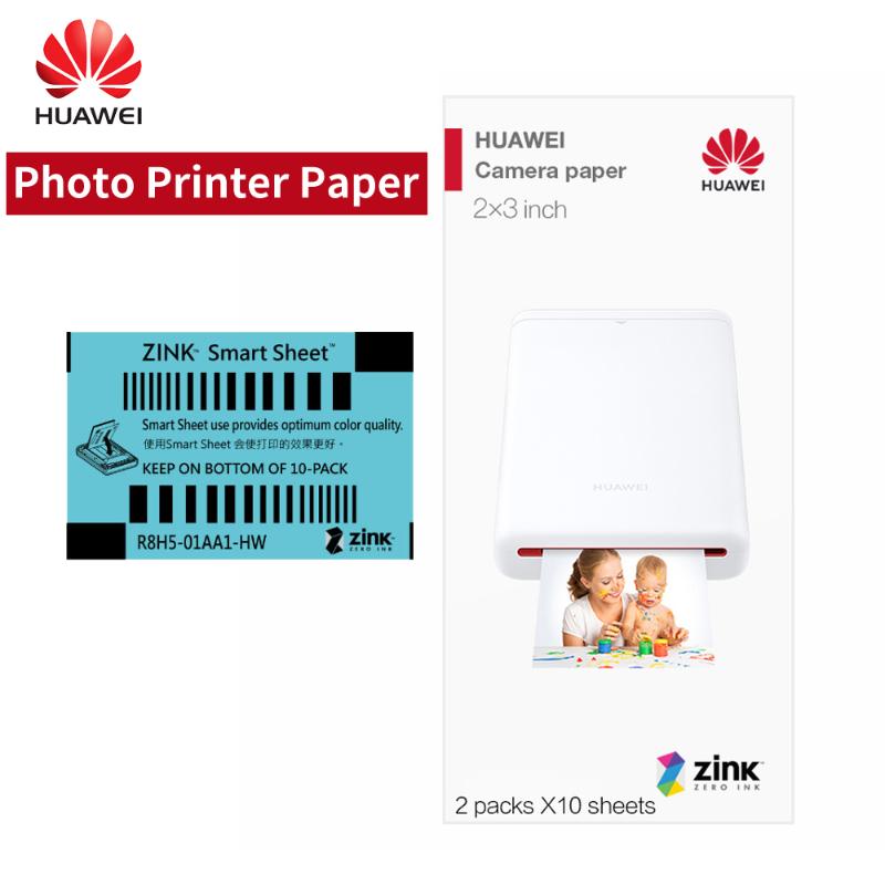 

20 sheets in 1 pack ZINK Original Huawei Photo Print Paper Printing Papers 2*3 inch 50*76mm 300dpi HD Picture