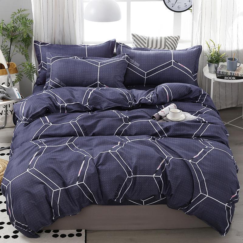 

55  Queen King single double queen king size duvet cover sets Leopard bedding set 3D letter quilt cover set1, Mengding061