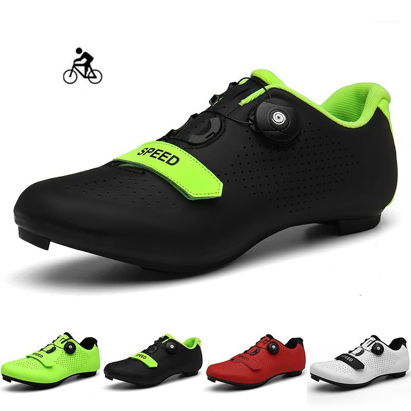 

Cycling Shoes Men Mountain Bike Racing Shoes Athletic Scarpe MTB Self-Locking Road Sidebike Sneakers For Women Zapatos De Hombre1, Green