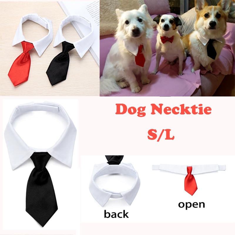 

Black/Red Pet Dog Cat Tie Formal Necktie Tuxedo Bowtie for Small Medium Dog & Cat Pet Accessories for Wedding Holiday Party Gift