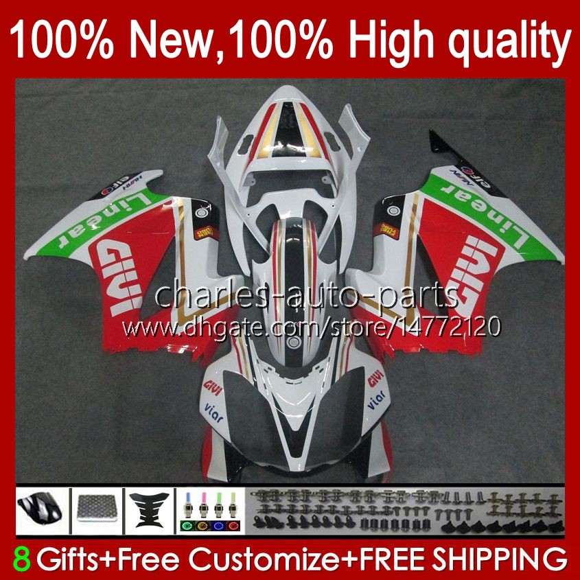 

Body For HONDA Interceptor VFR800RR 02 03 04 05 06 07 100HC.11 VFR800 RR VFR 800 RR 2002 2008 2009 2010 2011 2012 Fairings Kit factory white, No. 1