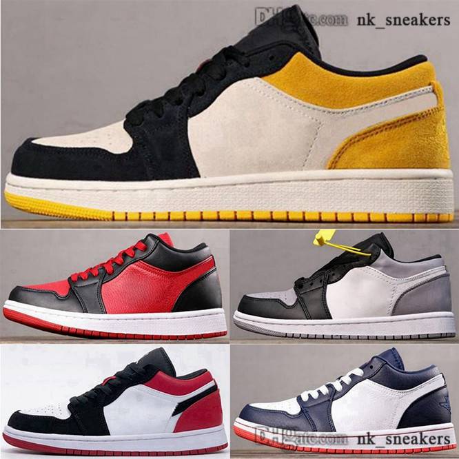 

scarpe Sneakers mens Retro shoes men low og women Schuhe top 5 46 35 trainers basketball skate jumpman 1 with box 12 eur chaussures size us, Black