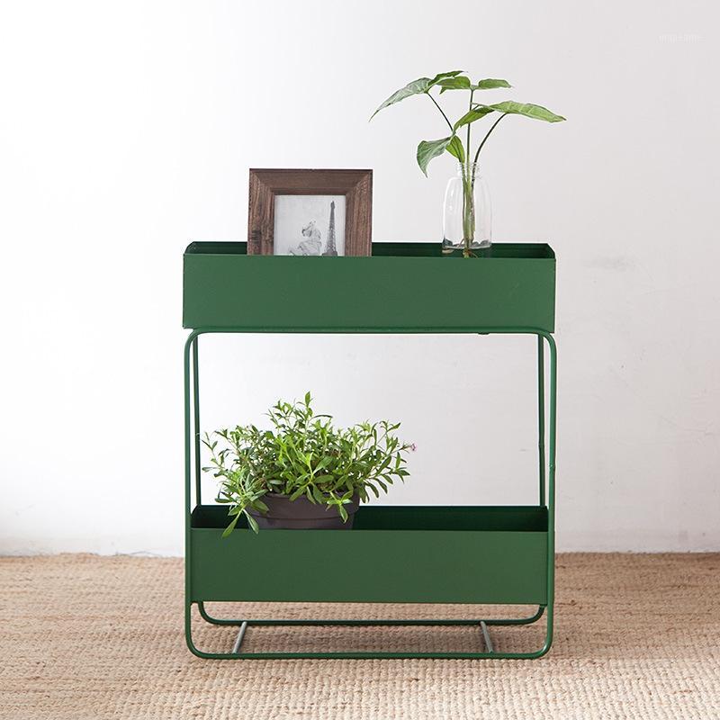 

Wrought Iron Flower Frame Pot Multi-layer Nordic Flower Stand Pot Rack Balcony Shelf Modern Living Room Plant Shelf Bookshelf1