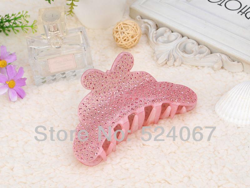 

Large Size Luxury Full Crystal Hair Claw Elegant Crab Hair Clip For Women Ornament Shining Accessories Girl Clamp1